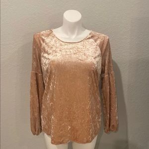 Lauren Conrad Velvet Top